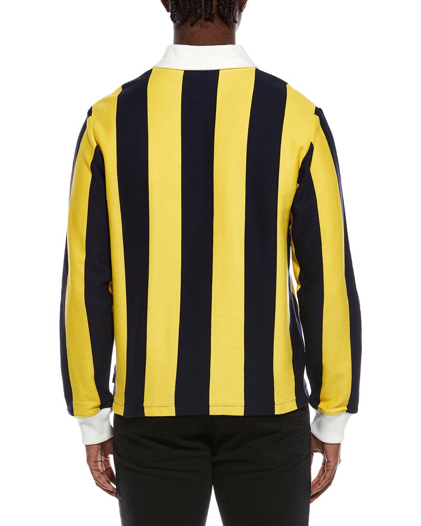 Rowing Blazers Tonal Striped Polo Sweater