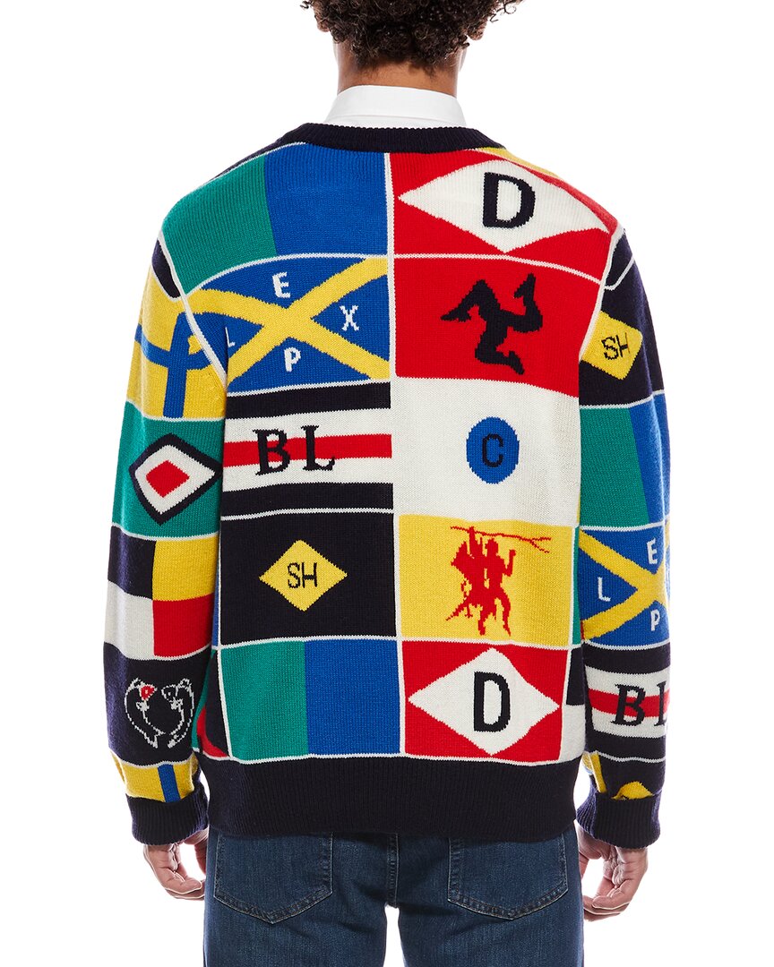 Rowing Blazers Rowing Blazers Sailing Flag Wool & Cashmere Sweater