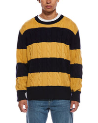 Rowing Blazers Rowing Blazers Block Stripe Wool & Cashmere Sweater