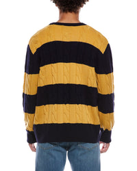 Rowing Blazers Rowing Blazers Block Stripe Wool & Cashmere Sweater