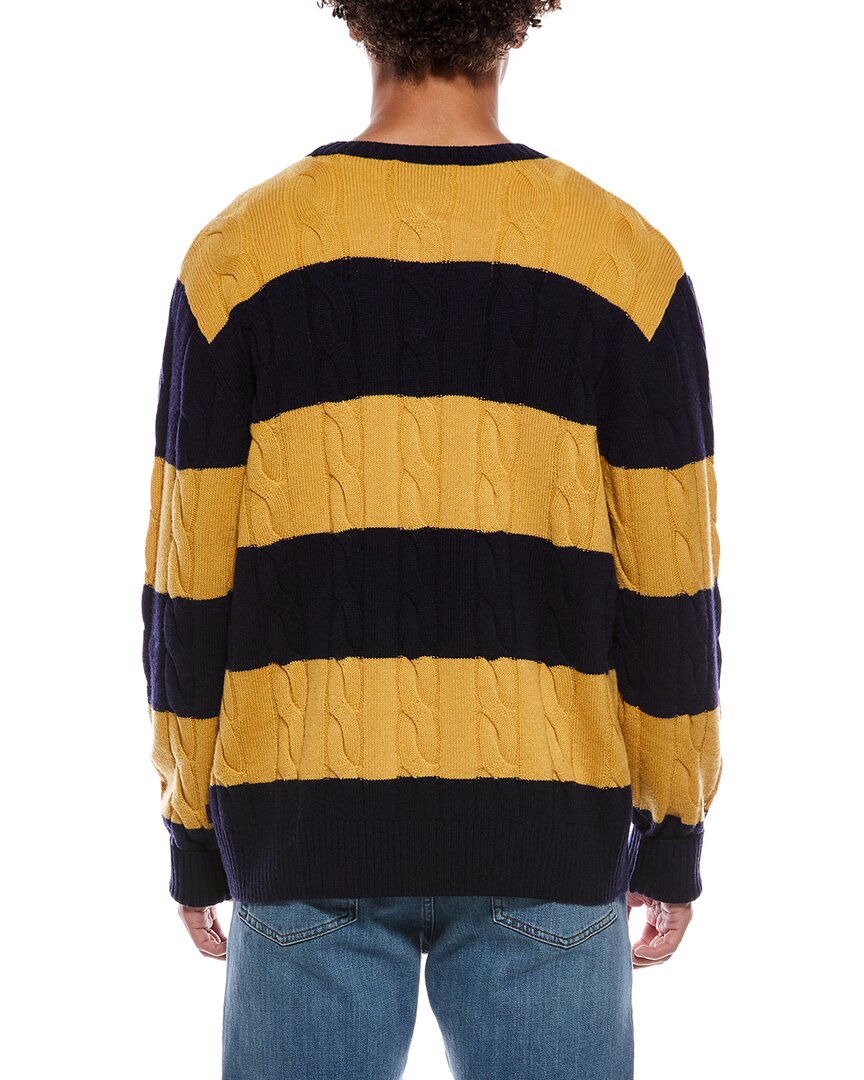 Rowing Blazers Rowing Blazers Block Stripe Wool & Cashmere Sweater