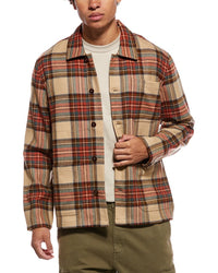 Rowing Blazers Stewart Tartan Wool Chore Jacket