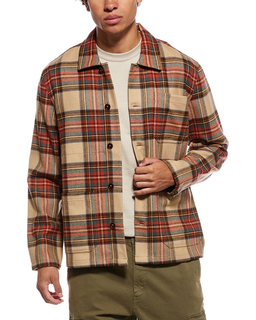 Rowing Blazers Stewart Tartan Wool Chore Jacket