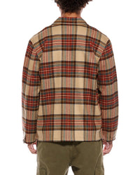 Rowing Blazers Stewart Tartan Wool Chore Jacket
