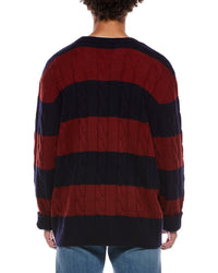 Rowing Blazers Rowing Blazers Block Stripe Wool & Cashmere Sweater