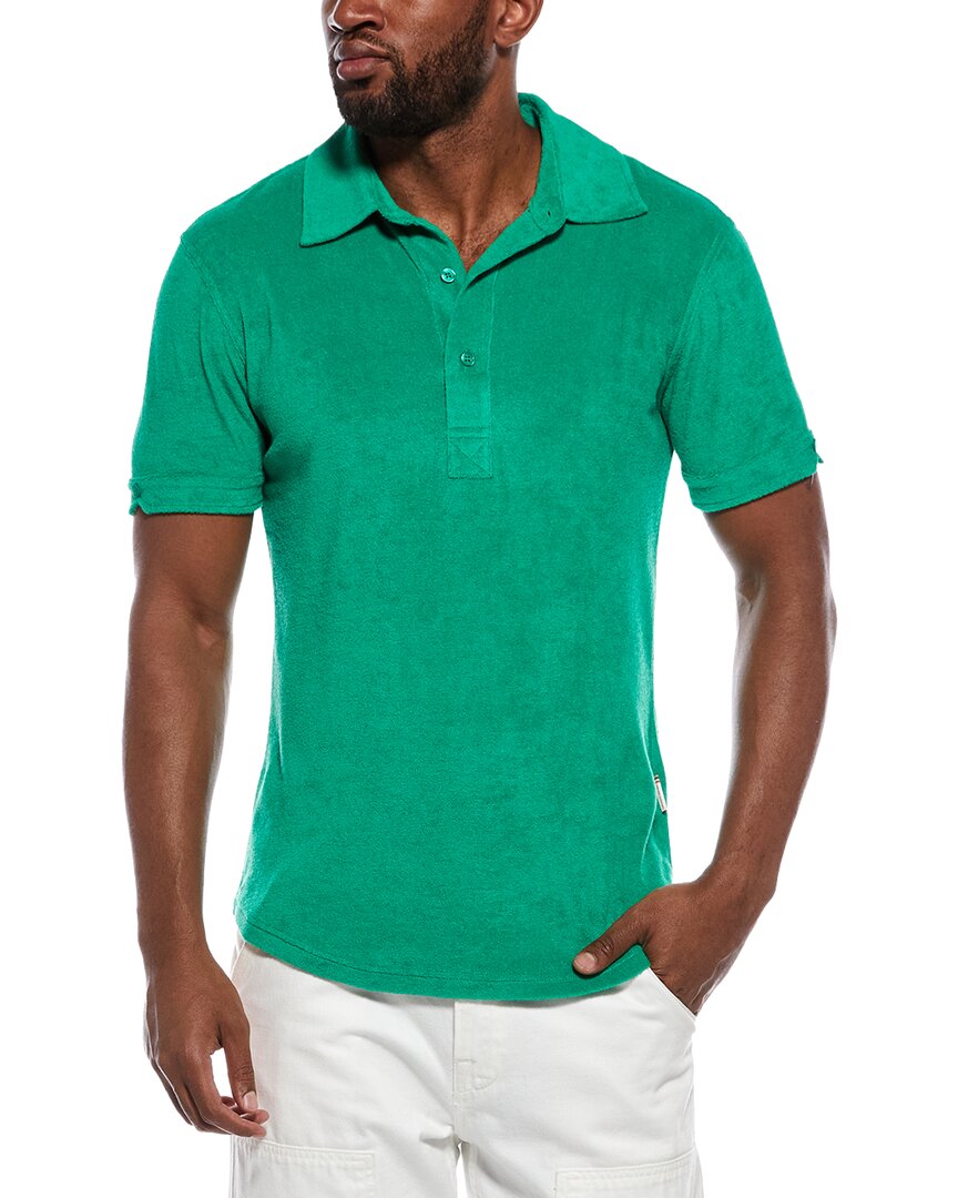 Orlebar Brown Sebastian Tailored Terry Polo Shirt