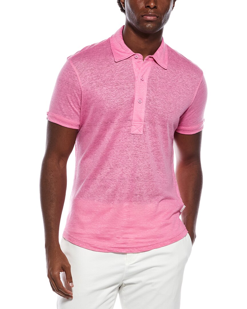 Orlebar Brown Sebastian Linen Polo Shirt