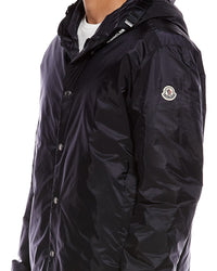 Moncler Logo Patch Hooded Jacket