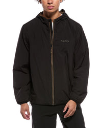 Nautica Hooded Transitional Jacket