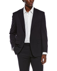 Canali 2Pc Wool Suit With Flat Front Pant