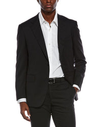 Canali 2Pc Wool-Blend Suit With Flat Front Pant