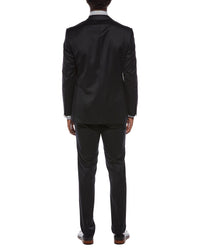 Canali 2Pc Wool Suit With Flat Front Pant
