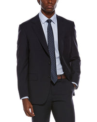 Canali 2Pc Wool Suit With Flat Front Pant