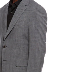 Canali 2Pc Wool Suit With Flat Front Pant