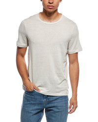 Onia Stretch Linen-Blend Crewneck T-Shirt