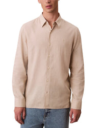 Calvin Klein Classic Linen-Blend Shirt