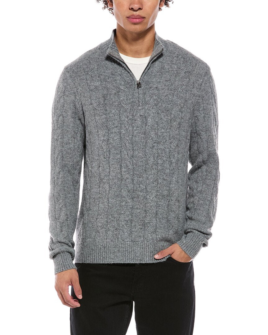 7 For All Mankind Quarter Zip Sweater