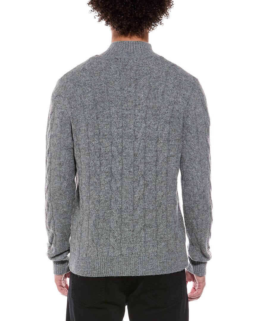 7 For All Mankind Quarter Zip Sweater