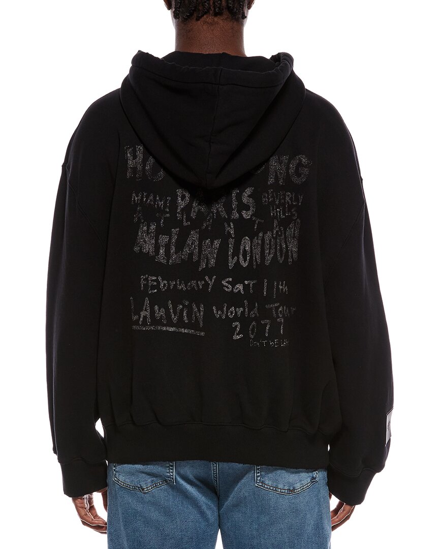 Lanvin Unisex Printed Hoodie