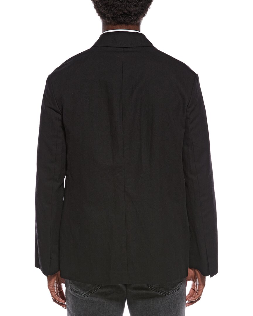 Lanvin Deconstructed Linen-Blend Jacket