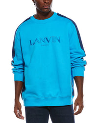 Lanvin Side Curb Oversized Sweatshirt