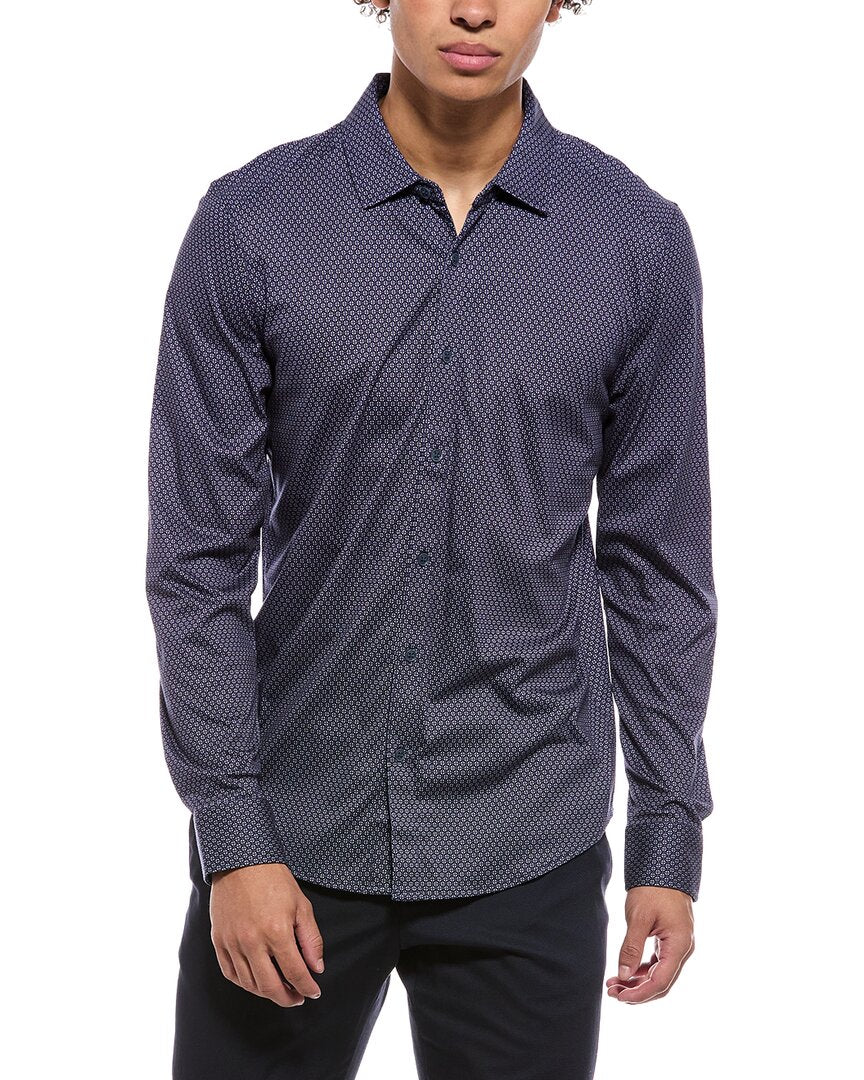 Raffi Floral Circle Print Shirt