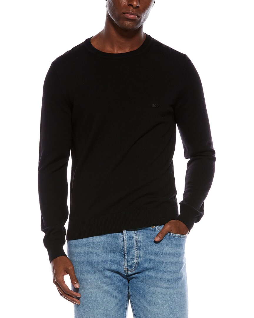 Boss Hugo Boss Bagritte Wool Crewneck Sweater