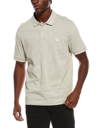 Boss Hugo Boss Linen-Blend Polo Shirt