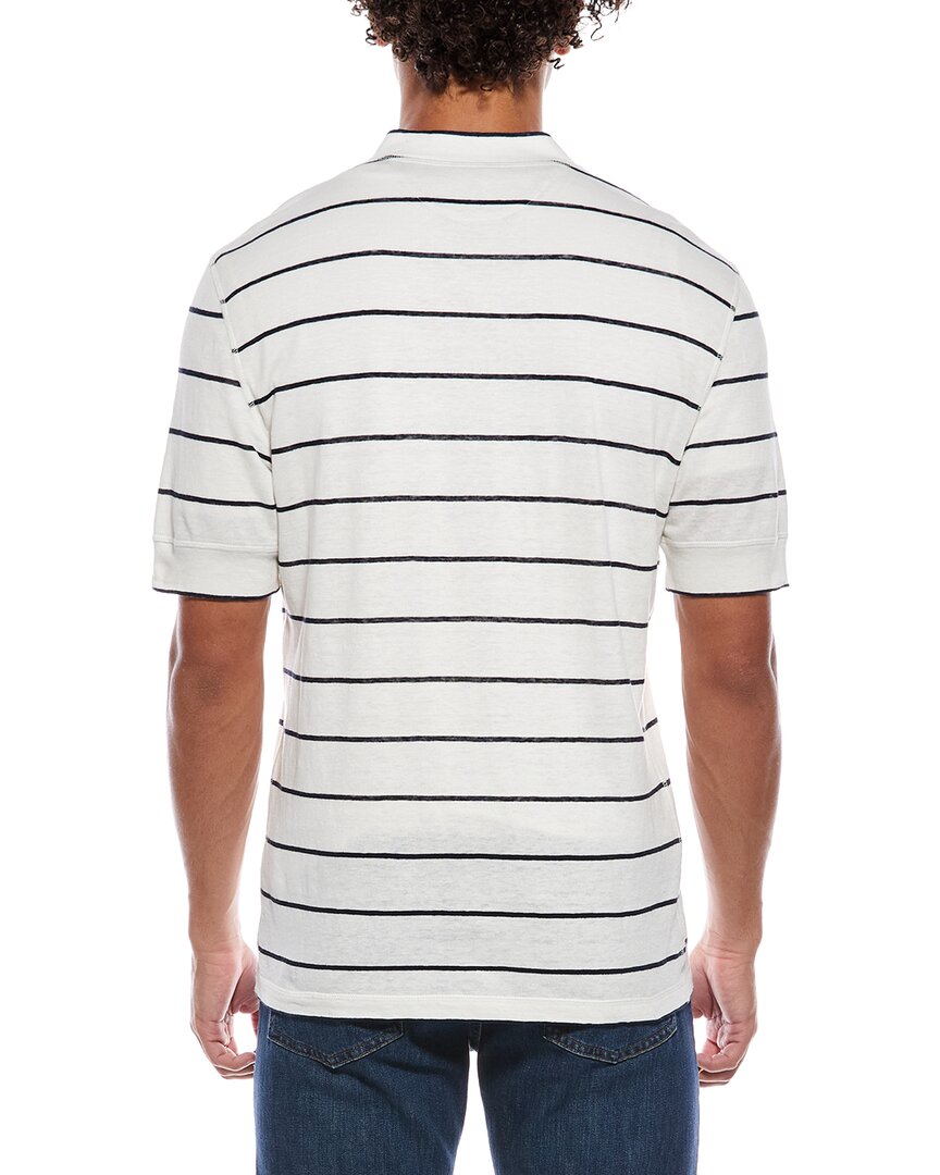 Brunello Cucinelli Linen-Blend Polo Shirt