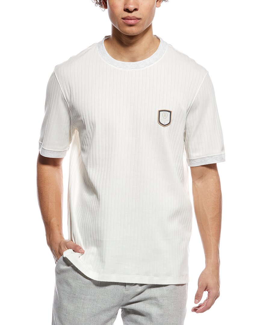 Brunello Cucinelli Ribbed T-Shirt