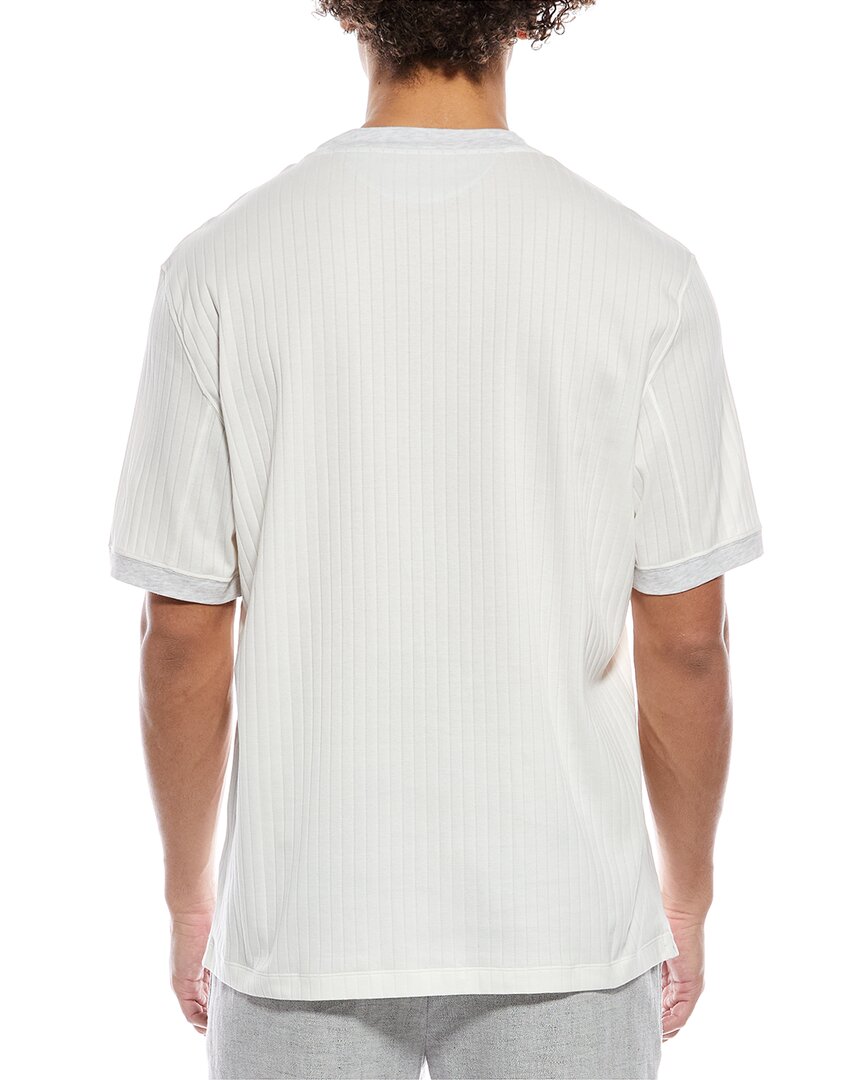 Brunello Cucinelli Ribbed T-Shirt