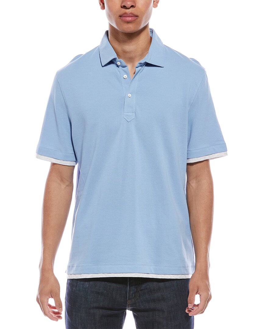 Brunello Cucinelli Pique Polo Shirt