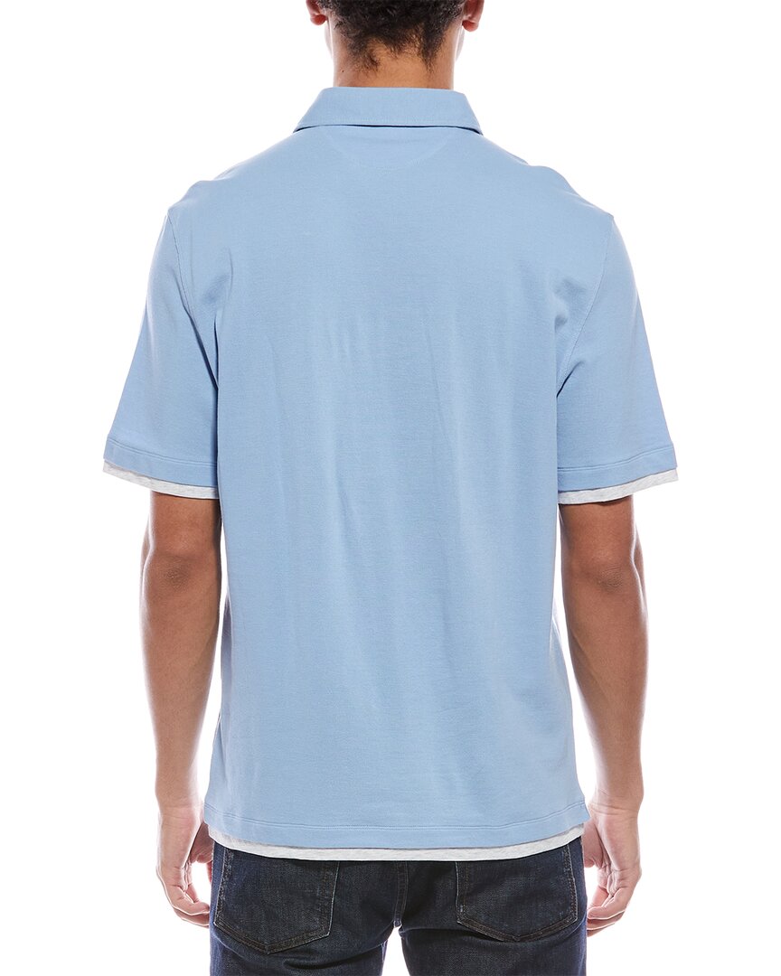 Brunello Cucinelli Pique Polo Shirt