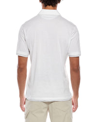 Brunello Cucinelli Linen-Blend Polo Shirt