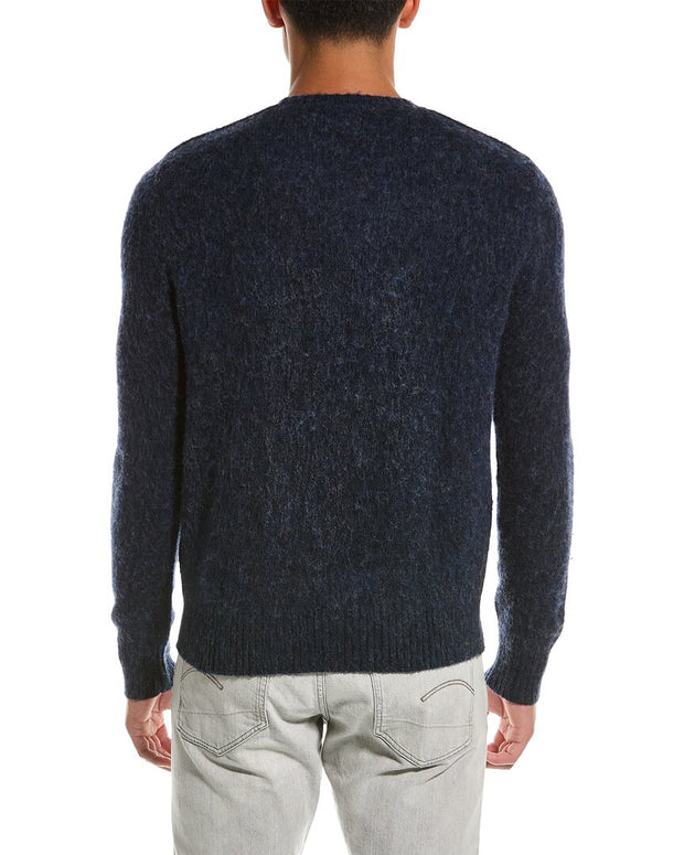 Brooks Brothers Classic Brushed Wool Crewneck Sweater
