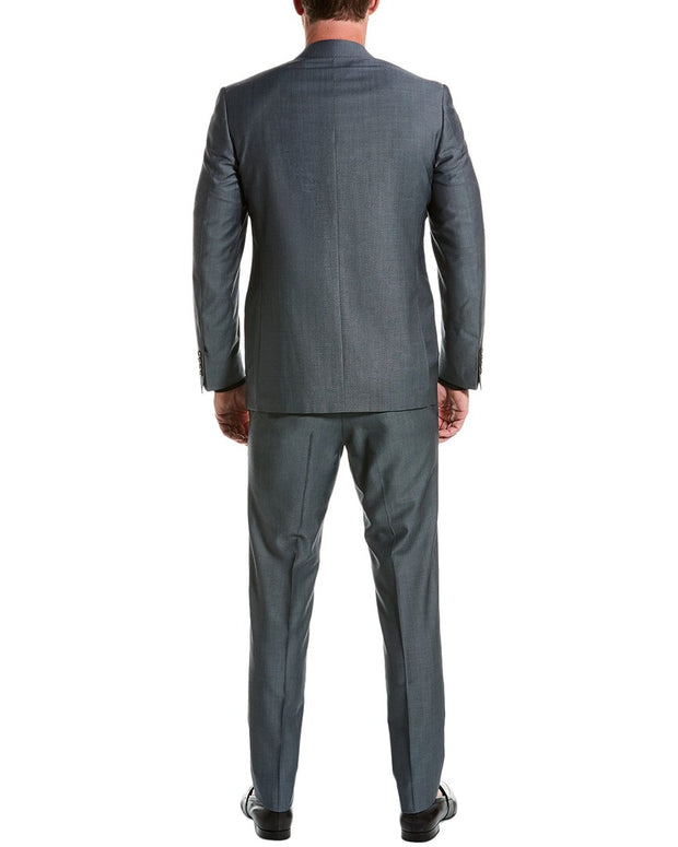 Canali 2Pc Wool & Mohair-Blend Suit