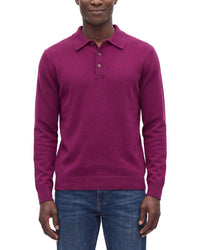 Forte Cashmere 100% Cashmere Polo 100% Cashmere Sweater