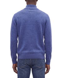 Forte Cashmere 100% Cashmere Mock Neck 1/4-Zip 100% Cashmere Sweater