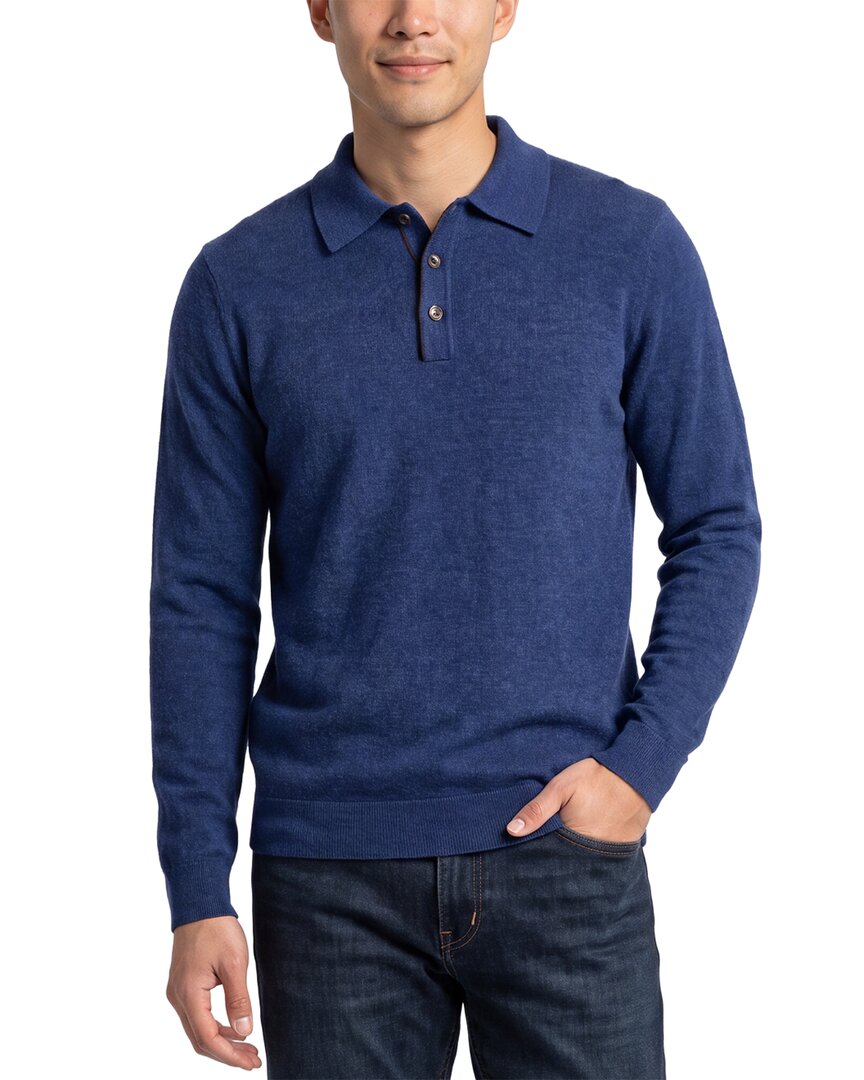 Forte Cashmere 100% Cashmere Polo 100% Cashmere Sweater