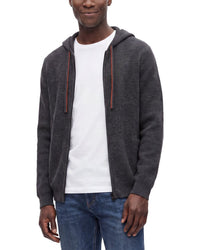 Forte Cashmere 100% Cashmere Thermal Zip 100% Cashmere Hoodie