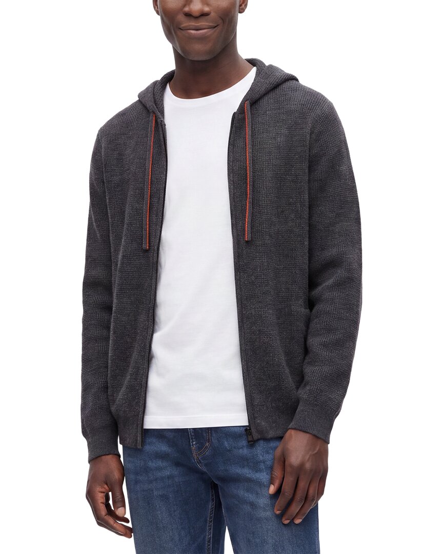 Forte Cashmere 100% Cashmere Thermal Zip 100% Cashmere Hoodie
