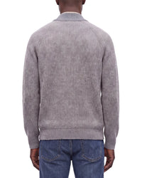 Forte Forte Cashmere 100% Cashmere Mock Neck 1/4-Zip 100% Cashmere Sweater