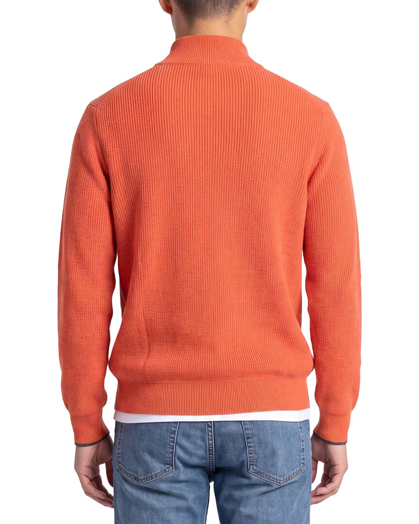 Forte Cashmere 100% Cashmere Mock Neck 1/4-Zip 100% Cashmere Sweater
