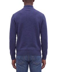 Forte Cashmere 100% Cashmere Mock Neck 1/4-Zip 100% Cashmere Sweater