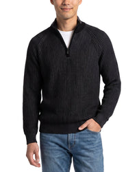 Forte Forte Cashmere 100% Cashmere Mock Neck 1/4-Zip 100% Cashmere Sweater