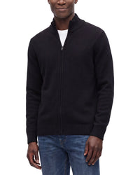 Forte Cashmere 100% Cashmere Mock Neck 1/4-Zip 100% Cashmere Sweater