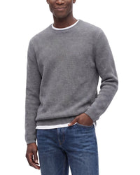 Forte Cashmere 100% Cashmere Thermal Crewneck 100% Cashmere Sweater