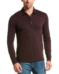 John Varvatos Marty Burnout Polo Shirt
