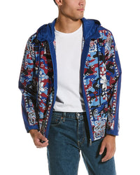 Moncler Windbreaker Jacket Regular S Blue