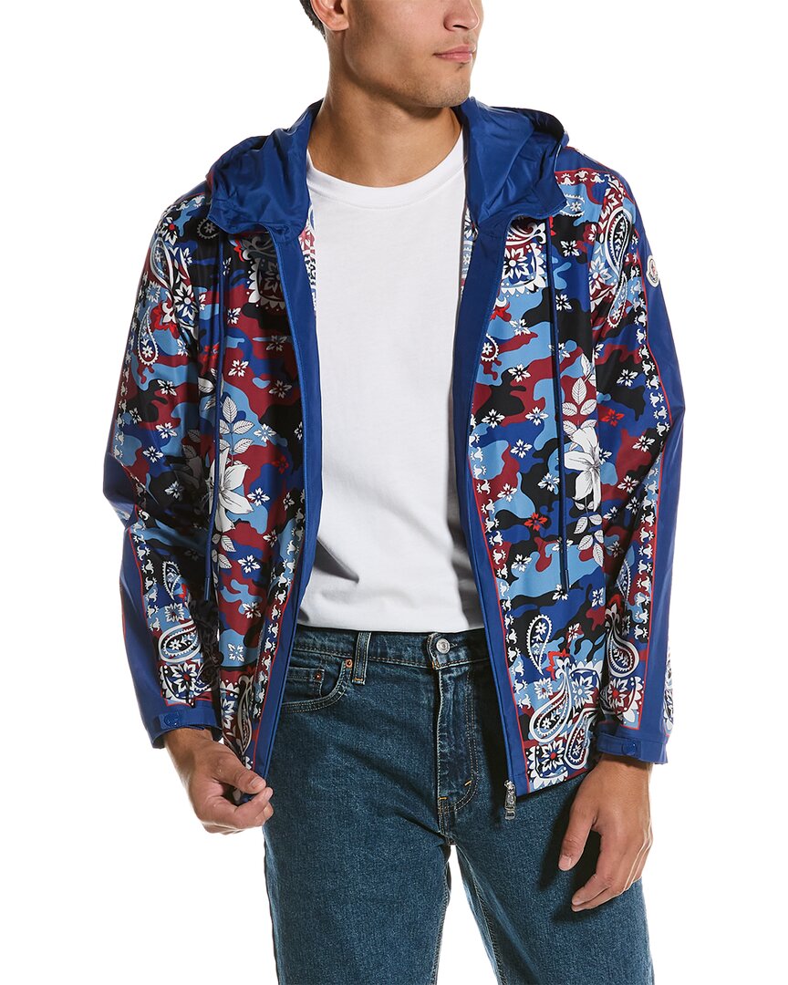 Moncler Windbreaker Jacket Regular S Blue
